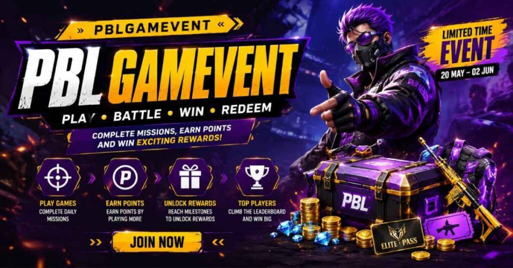 Experience thrilling action at PBLGAMEVENT online game event platform