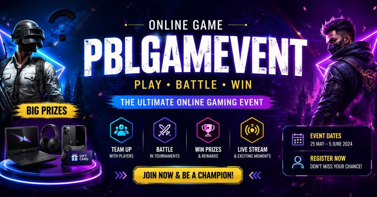 Online Game Event PBLGamevent  complete Guaid 2026
