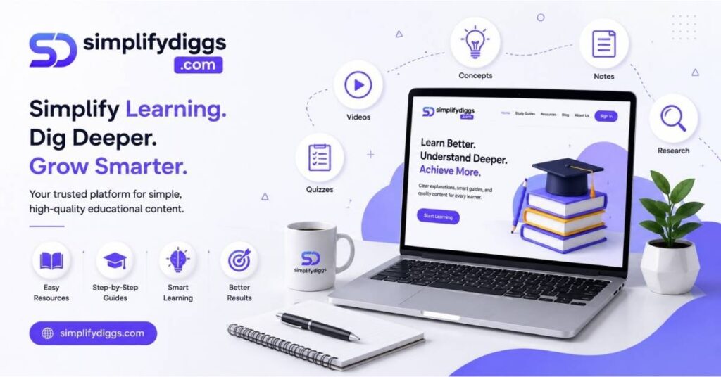 SimplifyDiggs.com platform for smart learning guides and study conten