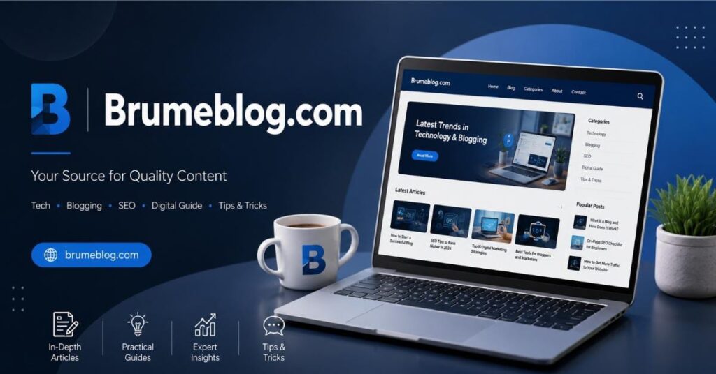 Brumeblog.com professional platform for technology, business and expert insights